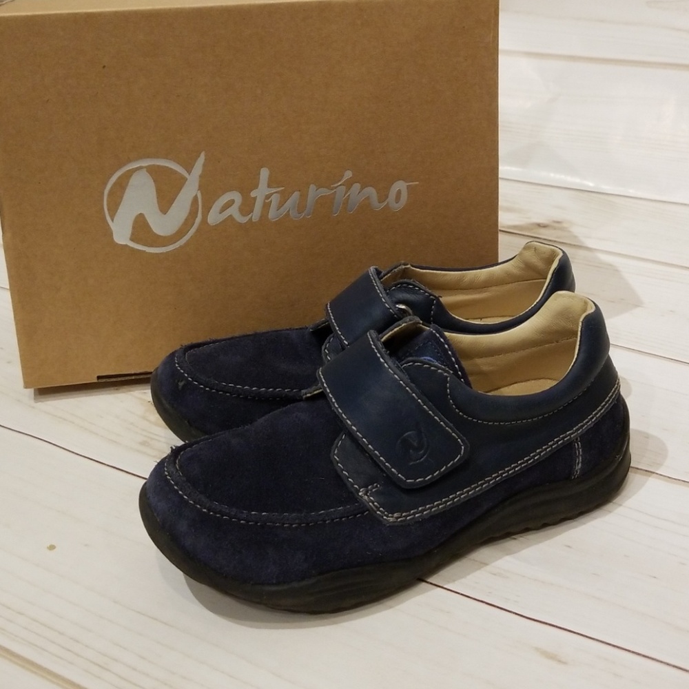 Naturino Suede Loafers Navy Sz 30/12.5